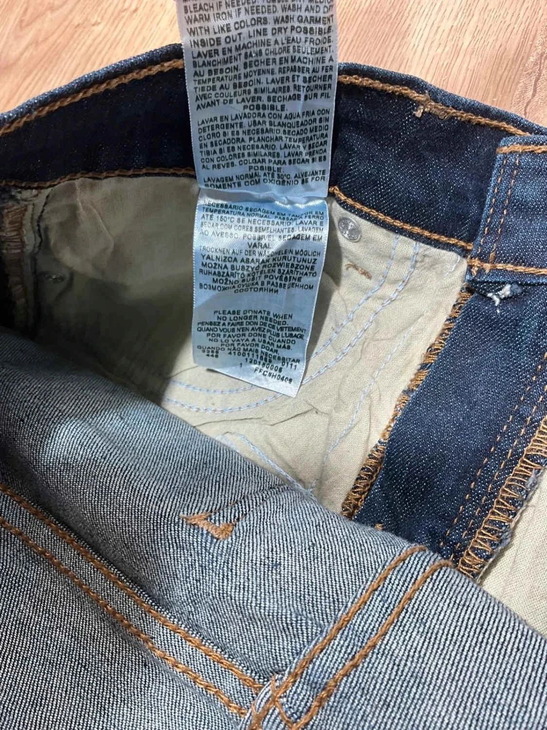 Short Levi's 512 Perfectly Slimming 10 Chic Femme Bleu foncé Slv002 – photo 12